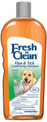 Lambert Kay Fresh ‘n Clean Flea and Tick Small Pet Conditioning Shampoo, 18-Ounce