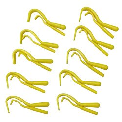 LianLe Tick Remover Hook Tool Pack of 2 Sizes (Set with Small and Large) Dog Comb Horse Cat Pet Comb