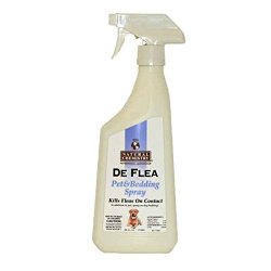 Natural Chemistry De Flea Pet and Bedding Spray for Dogs 16-Ounce