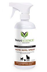 VetriScience® Laboratories -Vetri-Repel Flea & Tick Repellent Spray, 16 Ounce