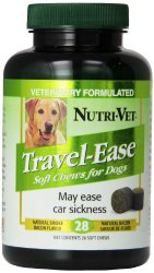 Nutri-Vet Travel-Ease Soft Chews for Dogs, 28-Count