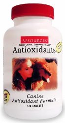 RESOURCES Canine Antioxidant Formula (120 Tablets)