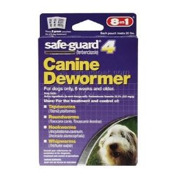 8 in 1 Safe-guard 4 Dewormer for Medium Dogs