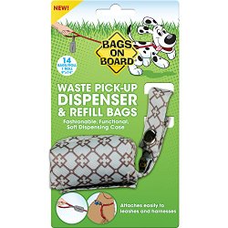 Bags on Board Fashion Dispenser and Refill Bags, Diamond
