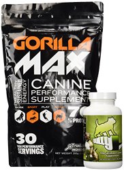 Bully Max Dog Muscle Supplement (Bully Max & Gorilla Max Combo)