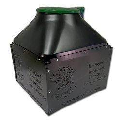 Doggie Dooley “The Original In-Ground Dog” Waste Disposal System, Black with Green Lid