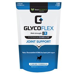 Glyco Flex  1 Hip and Joint Supplement for Dogs,  120 Bite Sized Chews