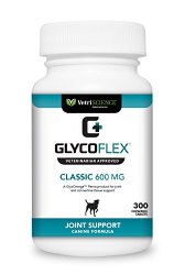 Glyco Flex Classic Hip and Joint Supplement for Dogs, 600 Mg, 300 Chewable
