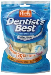 Hartz Dentist’s Best 2-Inch Bone – 10-Pack