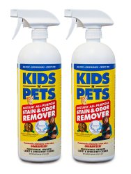 Kids ‘N’ Pets Stain and Odor Remover, 27.05-Fluid Ounces, 2-Pack