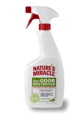 Nature’s Miracle 3-in-1 Odor Destroyer, Mountain Fresh Scent, 24-Ounce Spray (P-5453)