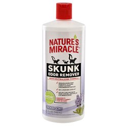 Nature’s Miracle Skunk Odor Remover, 32-Ounce, Lavender (NM-5570)