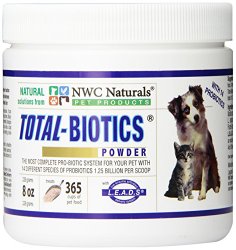 NWC Naturals- Total-Biotics- Probiotics for Dogs and Cats – Treats 365 Cups of Pet Food