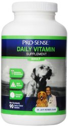 Pro Sense Chewable Multivitamin for Adult Dogs, 90 Tablets