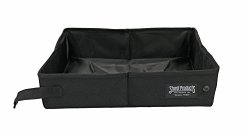 Sturdi Products Foldable Water Tight Box, 2-Gallon, Black