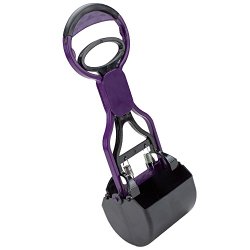 Weebo Pets 11″ Spring Action Dual-Terrain Jaw Scoop for Small Breeds