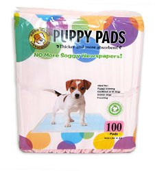 Best Pet Supplies Puppy/Training Pads, Pink, 100-Pack