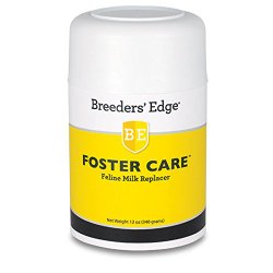 Breeders Edge Foster Care Feline Powdered Milk Replacer 12 oz for kittens & cats