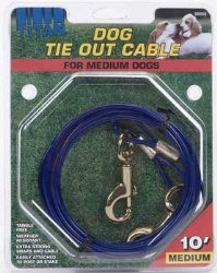 Coastal Pet Titan Dog Tie Out Cable for Medium Dogs (10 ft.)