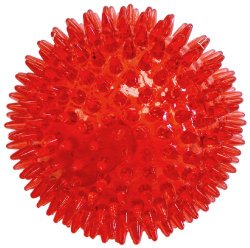 Gnawsome TPR Squeaker Ball for Dogs, 3.5-Inch, Various Colors