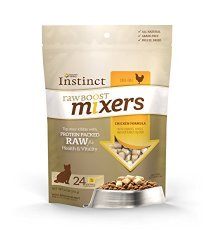 Instinct Raw Boost Mixer Chicken Formula Grain-Free Freeze Dried Meal Topper for Cats, 6 oz. Bag