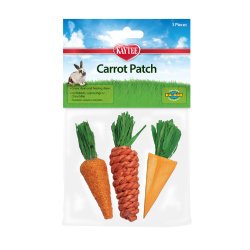 Kaytee 3 Count Chew Toy, Carrot Patch Variety