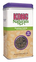 KONG Naturals Premium Catnip, 2-Ounce (Packaging may vary)
