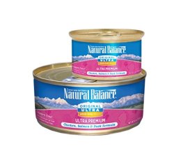 Natural Balance Canned Cat Food, Premium Ultra Formula, 24 x 6 Ounce Pack