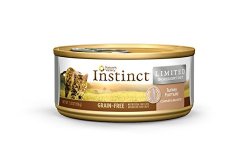 Nature’s Variety Instinct Limited Ingredient Diet Grain-Free Turkey Formula Canned Cat Food, 5.5 oz. (Case of 12)