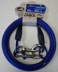 Pet Champion Standard Tie Out Cable, 60-Pound