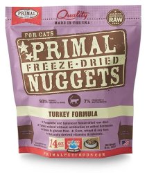 Primal Pet Foods Freeze-Dried Feline Turkey Formula, 14 OZ