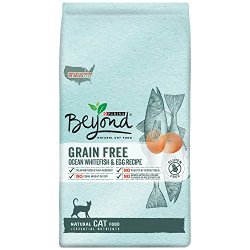 Purina Beyond Natural Dry Cat Food, Grain Free, Ocean Whitefish and Egg Recipe, 11-Pound bag, Pack of 1