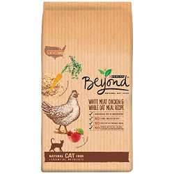 Purina Beyond Natural Dry Cat Food, White Meat Chicken and Whole Oat Meal Recipe, 13-Pound bag, Pack of 1