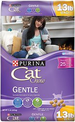 Purina Cat Chow Dry Cat Food, Gentle, 13-pound Bag, Pack of 1