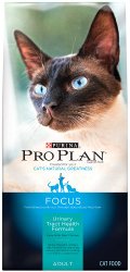Purina Pro Plan Dry Cat Food, Focus, Adult Urinary Tract Health Formula, 16-Pound Bag, Pack of 1