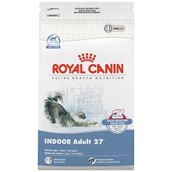 Royal Canin Dry Cat Food, Indoor Adult 27 Formula, 15-Pound Bag