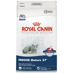 Royal Canin Dry Cat Food, Indoor Mature 27 Formula, 5.5-Pound Bag