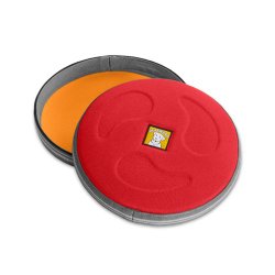 Ruffwear Hover Craft Flying Discs, Large, Red Currant