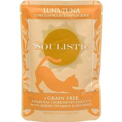 Soulistic Luna Tuna Dinner in Pumpkin Soup Cat Food Pouches