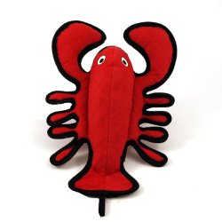 Tuffy Larry Lobster Sea Creature Dog Toy