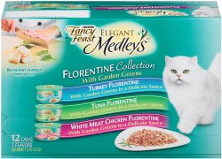 Variety Pack of Fancy Feast Elegant Medleys Wet Cat Food, 3 oz, Pack of 24