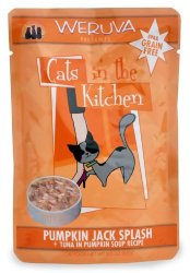 Weruva 878408008245 Cats in the Kitchen Pumpkin Jack Splash Cat Food Pouches (8 Pack)