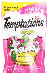 Whiskas Temptation Blissful Cat Treats , Catnip Flavor, 3 oz