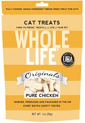 Whole Life Freeze Dried Cat Treats, Chicken Breast, 1-Ounce