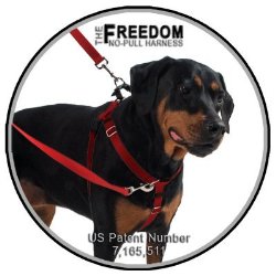 5/8″ XSM Black Freedom No-Pull Harness ONLY- Direct from Inventor