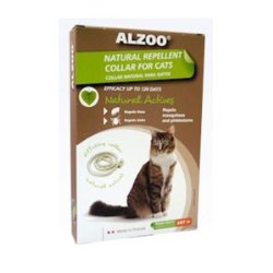 ALZOO Natural Repellent Flea & Tick Collar for Cats 1-oz box 1-count