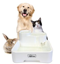 Automatic Pet Filtered Drinking Water Fountain for Dogs, Cats, and Pets 135 oz