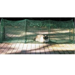 Kittywalk Outdoor Net Cat Enclosure for Decks, Patios, Balconies