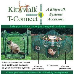 Kittywalk Single T-Connect Unit KWCON1