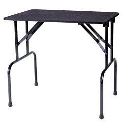 Master Equipment Steel Non-Slip Matting Grooming Able Pet Table, 36-Inch